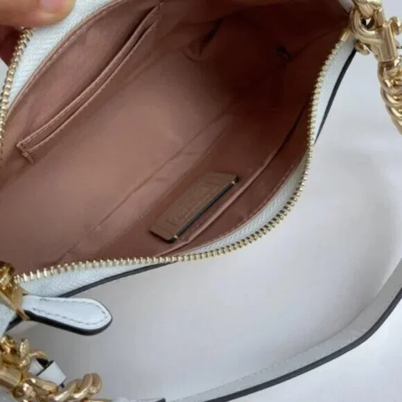 Coach Teri Shoulder Bag In Signature Canvas - Picture 6 of 6